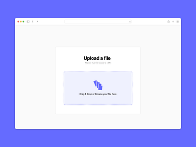 Upload a File: UI Design design graphic design ui