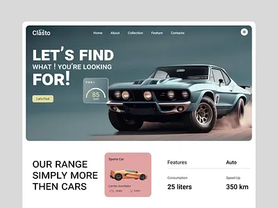 Car Landing Page auto automobile car car landing page car shop car website dealer drive landing page showroom web website
