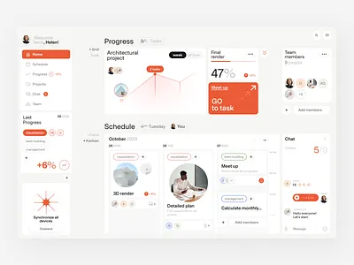 Task and Project Management Dashboard daily task design landing page manage optimization project projects saas startup task task management task overview team team work time management to do list ui ux webdesign website design workflow
