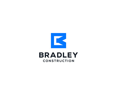 Bradley Construction Logo Design brand brand identity design construction contractor graphic design logo logo design