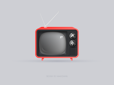 Television micro-texture household icon micro texture television