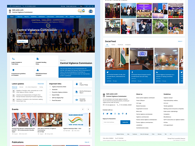 Government project design dribbble design govt.project new design redesign site ui web design