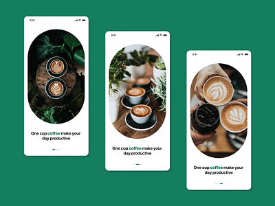 Coffee App Ui appdesign branding coffee app ui design illustration ui uiuxdesign userinterface