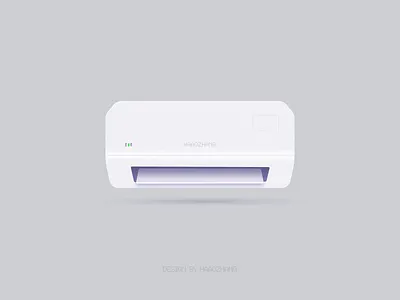 Air condition air condition household micro texture ui