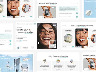 Dental Platform Website care clinic clinical dental dental care dentist doctor e commerce e shop estetica implants landing page online shop oral health smile startup teeth ui ux webdesign website design