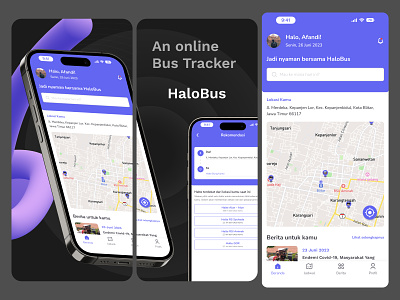 HaloBus Tracker booking bus direction halte maps news route station tacker terminal