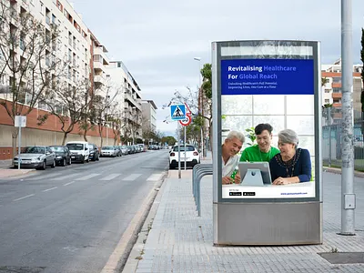 Healthcare Marketing branding graphic design ui uidesign visual design