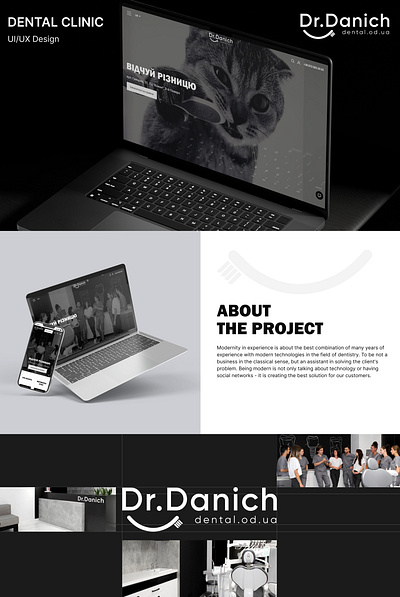 UI/UX Design for Dental Clinic design figma ui uiux ux web design