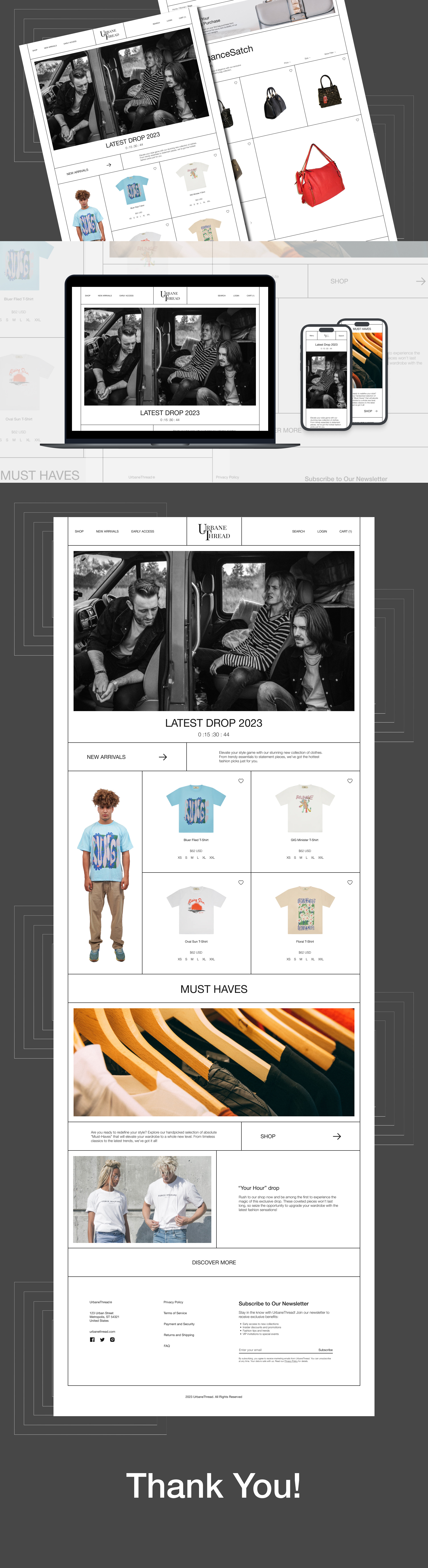Clothing Landing Page Design challenge design figma ui ux