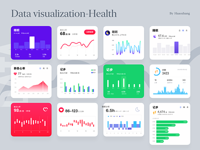 Data visualization-Health data data visualization health sports ui visualization