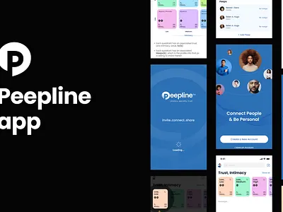 Chat App android application chat graphics design icons illustration iphone privacy trust ui uiux