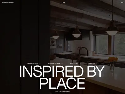 CLB Redesign | Homepage animation motion typography ui ux video web website