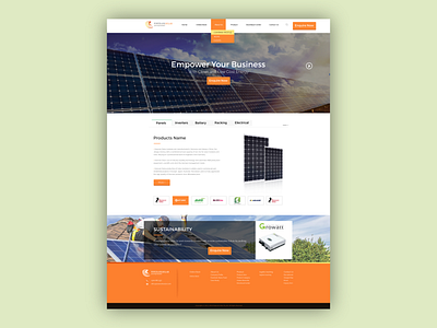 PoweArk Solar - Redesign (Real Project) branding design graphic design ui ux web design