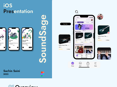 SoundSage-iOS-Presentation-E-commerece-App app design design designboat interaction design ios app ios desgin mobile app ui user experience user interface ux