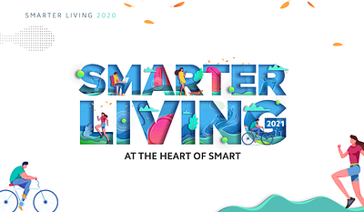 SMARTER LIVING CAMPAIGN adobe illustrator adobe photoshop campaign health keyvisual landingpage launch smarthome smartproducts technology webdesign