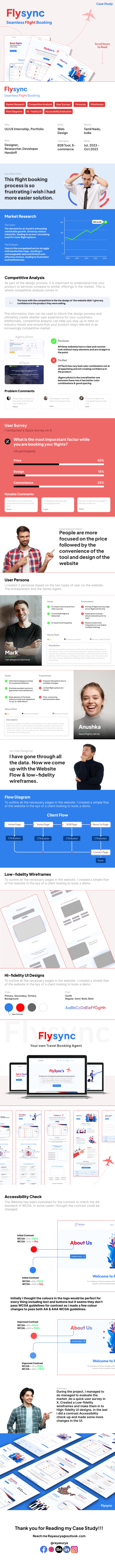 Flysync blue design flight minimal red ui ux web