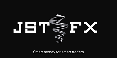 Crypto trader JST-FX art cinema 4d cripto logo