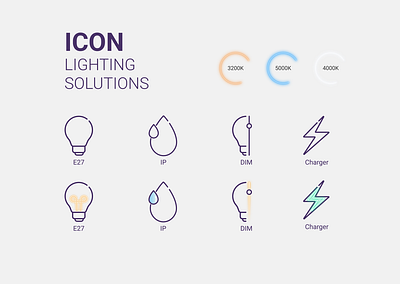 Icon for lighting store graphic design icon lighting