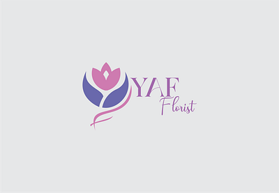 Florist Logo (YAF Florist) branding graphic design logo