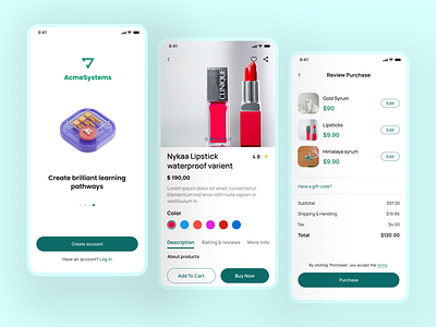 Beauty Product(Ecommerce app) UI 15+ Screen #dailyuidesign appdesign appinterface beautyapp beautyindustry beautyproducts beautytechnology beautyui cosmeticsapp designinspiration digitaldesign ecommerceui graphicdesign makeupapp mobileapp mobileui productdesign skincareapp ui userexperience userinterface