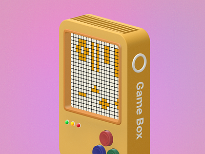 3D Game boy | Game Box 📟 3d 3d design blender cinema 4d game game box game boy gaming play spline xbox