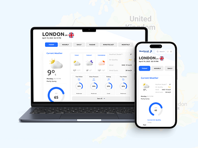 Ghurki UI/UX Presents: "Weather App for Seamless Forecasts" animation branding digitaldesign ghurkiuiux graphic design logo moderndesign saas techinnovation ui uiuxdesign weatherapp