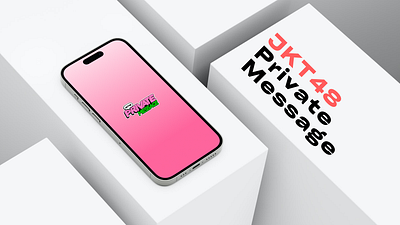 Revamping JKT48 Private Message - Fake Project - UI Design jkt48 mobile app mobile design revamp ui ui designer
