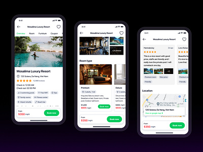 Hotel Booking UI App booking app booking hotel app travel app