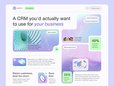 EveCRM. Design concept design ui uidesign ux uxdesign