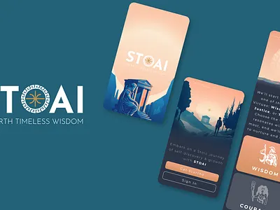 STOAI App Design ui