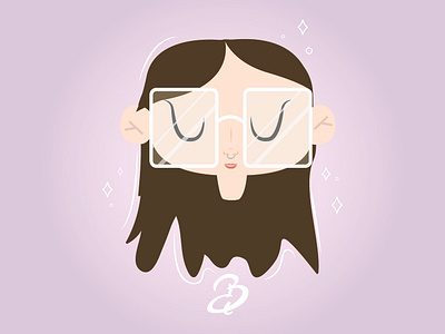 Self vision doodle freelance graphic design illustration vector