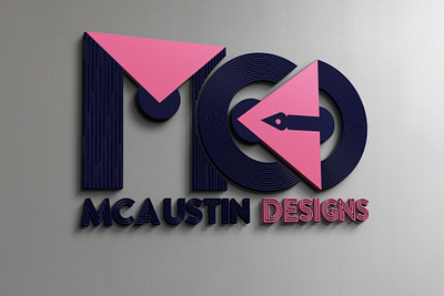 McAUSTIN Designs Logo branding graphic design logo