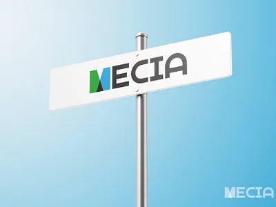 MECIA LOGO brand branding design graphic design illustration logo logotype typography