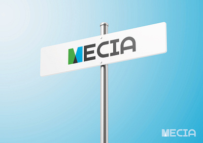 MECIA LOGO brand branding design graphic design illustration logo logotype typography