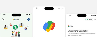 Google pay replica ui