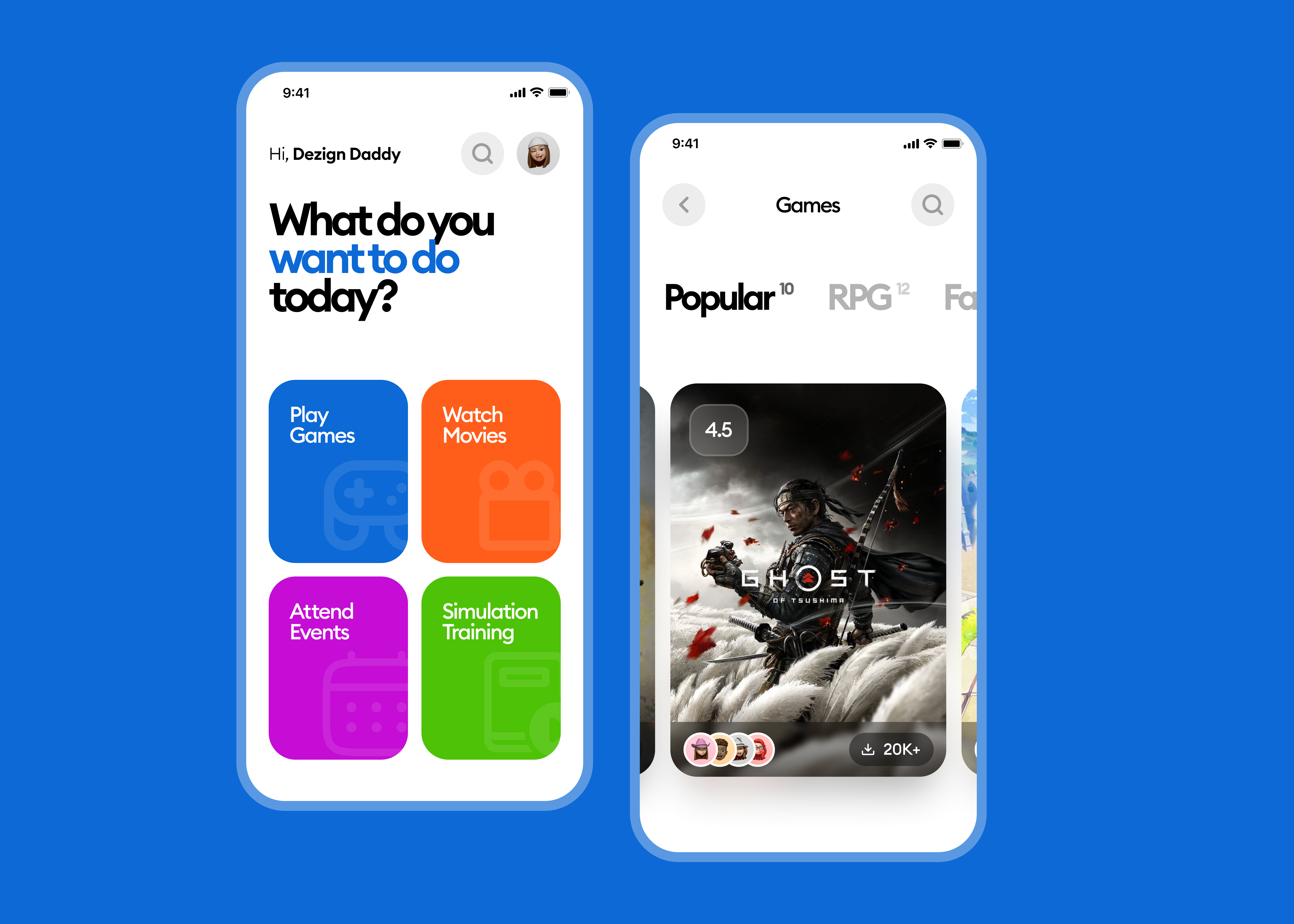 VR App Concept ar design mobileapp ui uiux vr