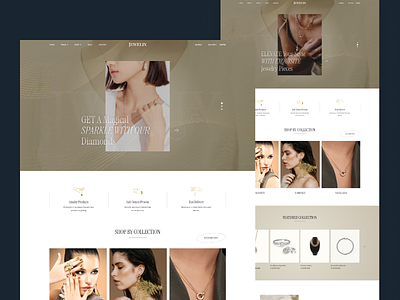 Jewelix - Jewelry Website Template accessories beauty business cms ecommerce ecommerce template fashion jewelry professional website retail seo friendly shop small business webflow template