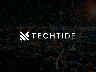 Techtide Logo brand identity branding logo logo design techtide