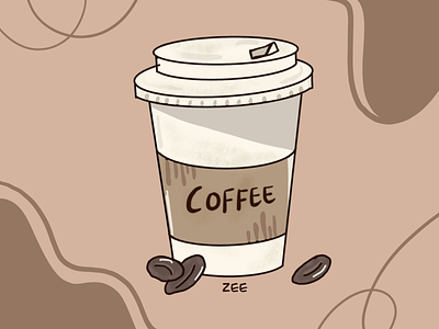 Illustration art branding coffee design digital art dribbble graphic design illustration logo ui