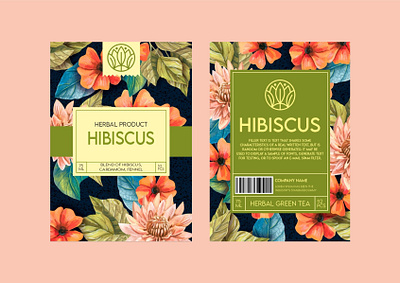 Tea Packaging advertising brand identity branding corel draw marketing packaging product tea
