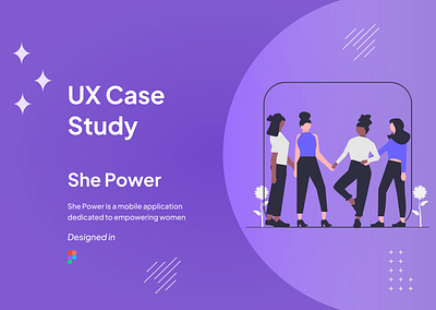 "She Power" - UX Case Study app app design design illustration typography ui userresearch ux
