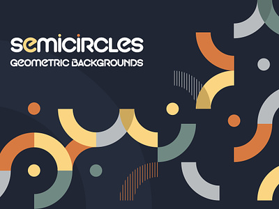 Geometric Shapes Semicircle Backgrounds abstract background composition curved geometric illustration line pattern semi circle semicircle shape vector wallpaper