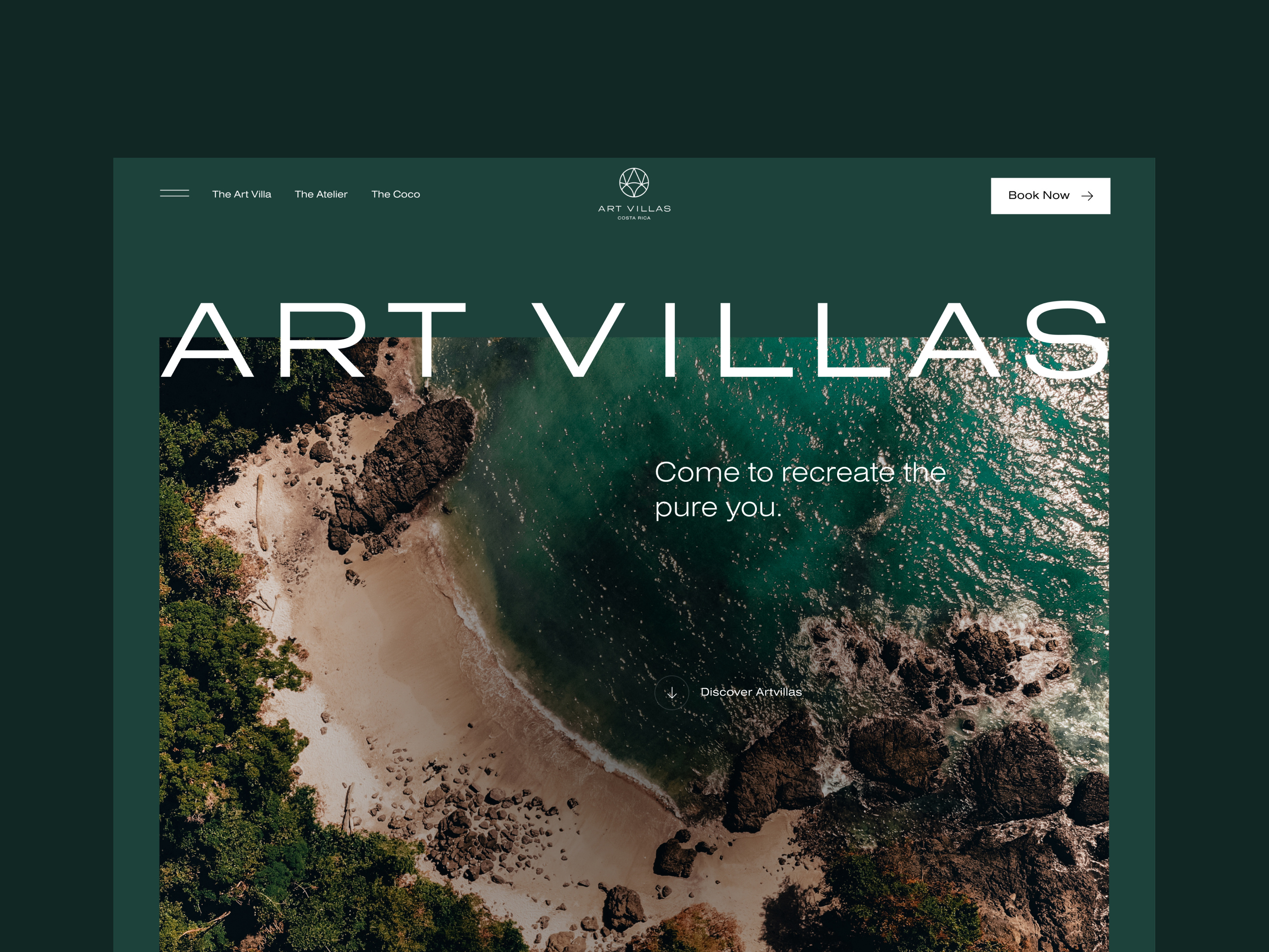 Art Villas design graphic design ui ux