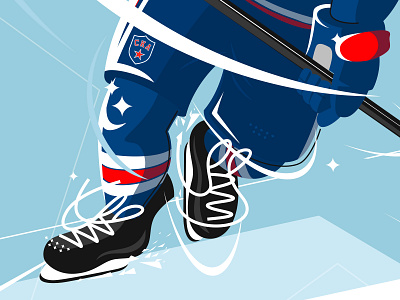 Hockey player. hockey hockey player hockey skates ice hockey logo logotype sport sportbranding sportlogo