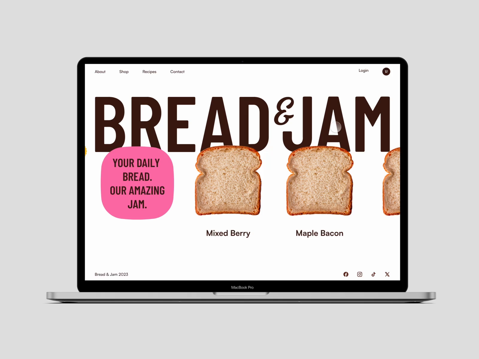 Bread & Jam Concept by Bruno Vasconcelos on Dribbble