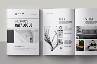 Multipurpose Product Catalog catalog vector