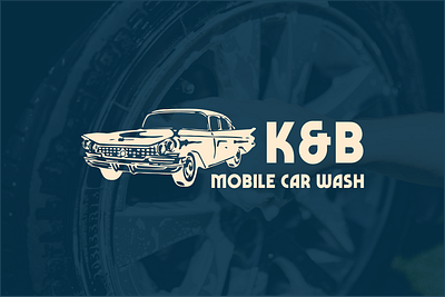 K&B Mobile Car Wash Brand Identity brand identity branding graphic design illustration logo logo design