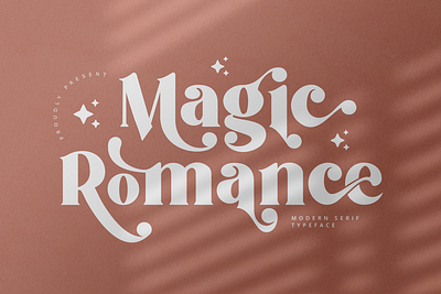 Magic Romance bold book brand business classy design display elegant fashion font logo luxury magazine modern multilingual packaging retro serif vintage visual