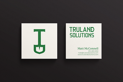 Truland Solutions Brand Identity brand identity branding business cards collateral construction graphic design logo logo design