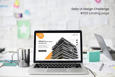 Daily UI Design Challenge | #003 Landing Page dailyui dailyuidesignchallenge design challenge landing page ui ui ux design user experience user interface